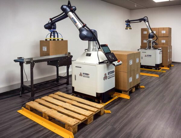 Automatisches Palettiersystem zur Entlastung Ihrer Mitarbeiter