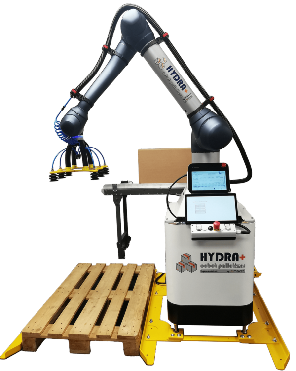 Palletierer Cobot-HYDRA-Plus- mit-Palette