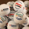 Mit Mimaki Flachbettdrucker bedruckter Golfball